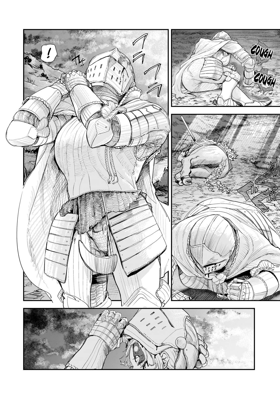Caballero virgen que es el feudal de la frontera en un mundo con los roles de género intercambiados Capitulo 9.2: Un Gran Héroe (2) página 12