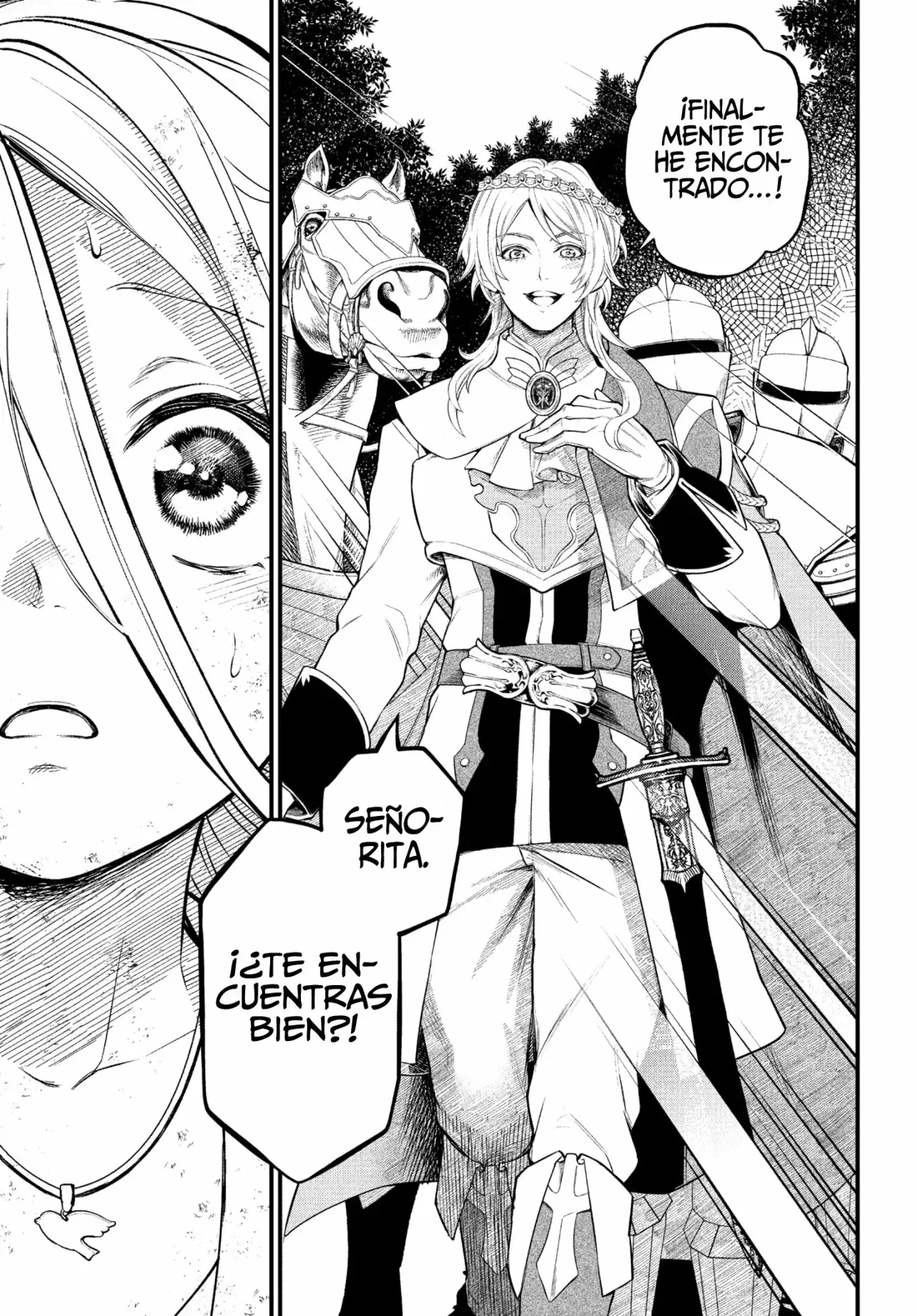 Märchen Crown Capitulo 3: El príncipe sobre su corcel blanco página 12