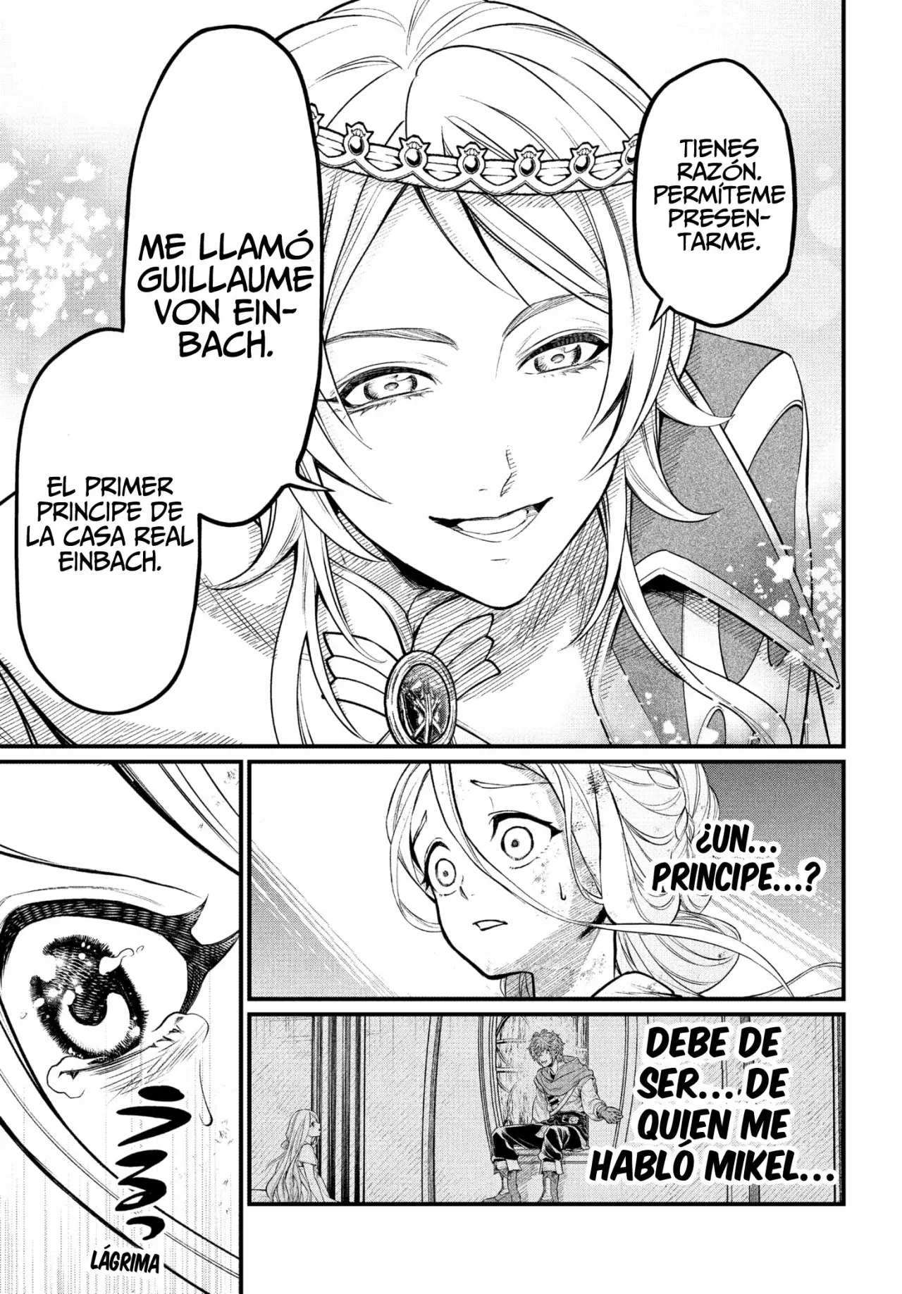 Märchen Crown Capitulo 3: El príncipe sobre su corcel blanco página 14