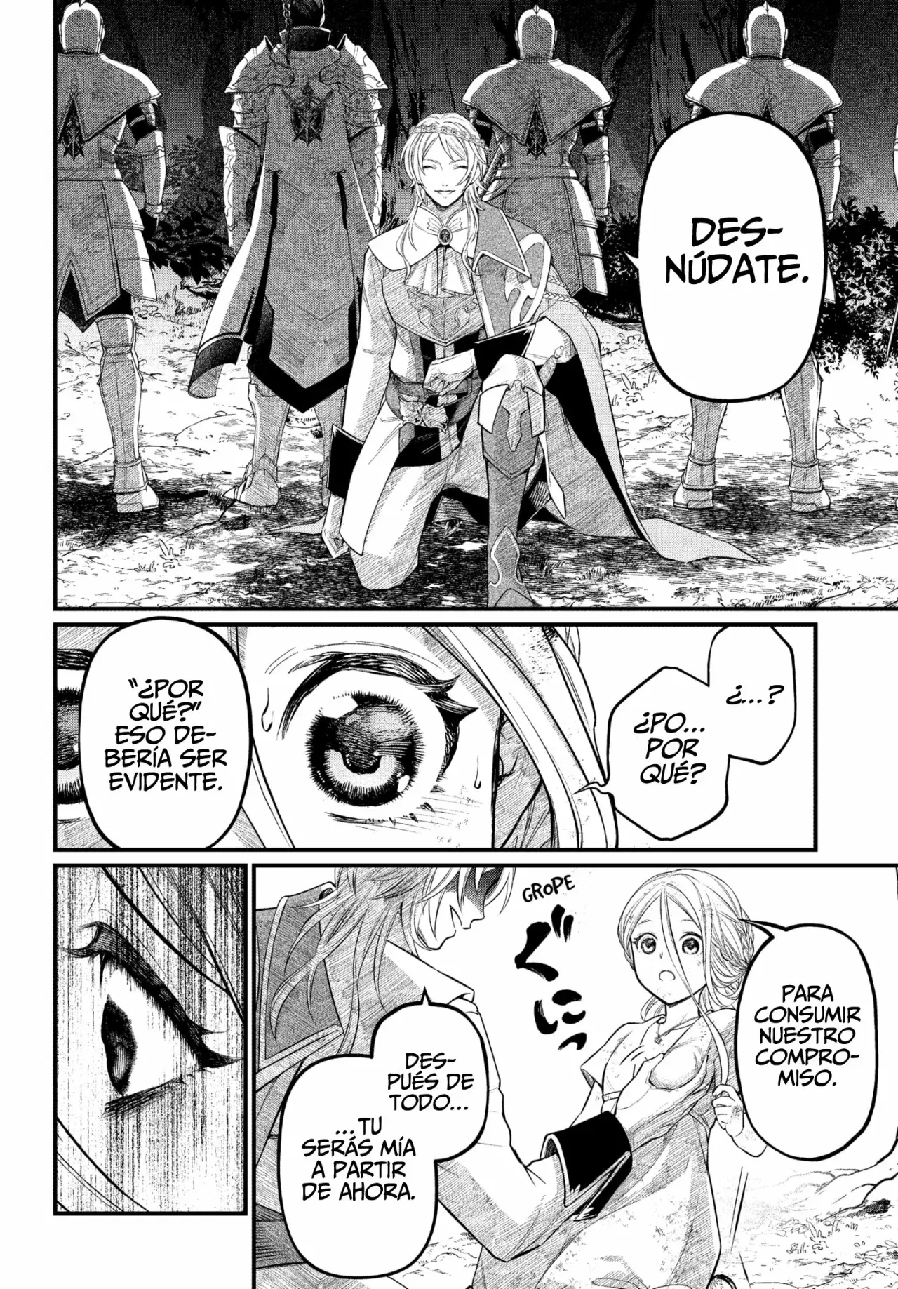 Märchen Crown Capitulo 3: El príncipe sobre su corcel blanco página 17