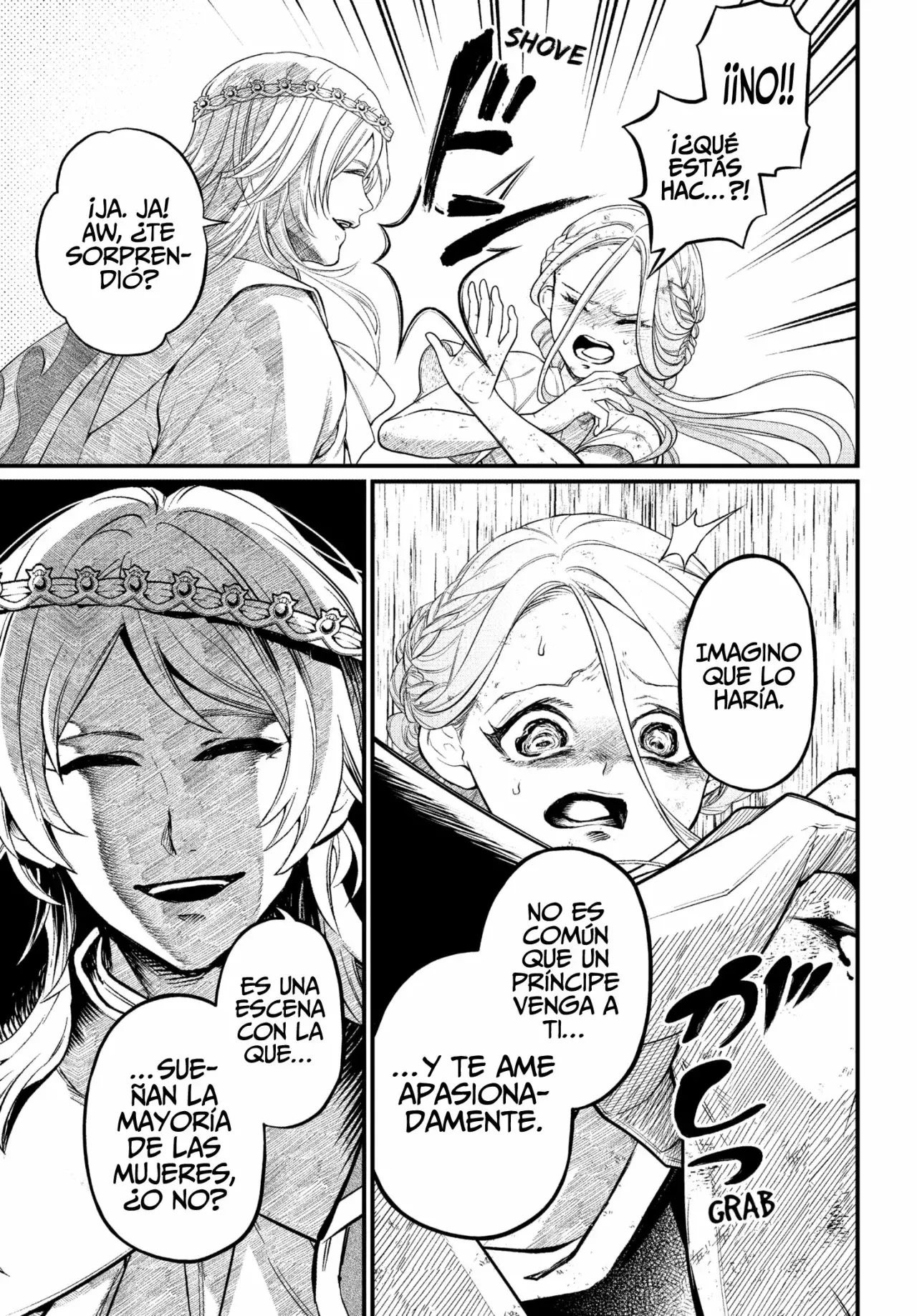 Märchen Crown Capitulo 3: El príncipe sobre su corcel blanco página 18