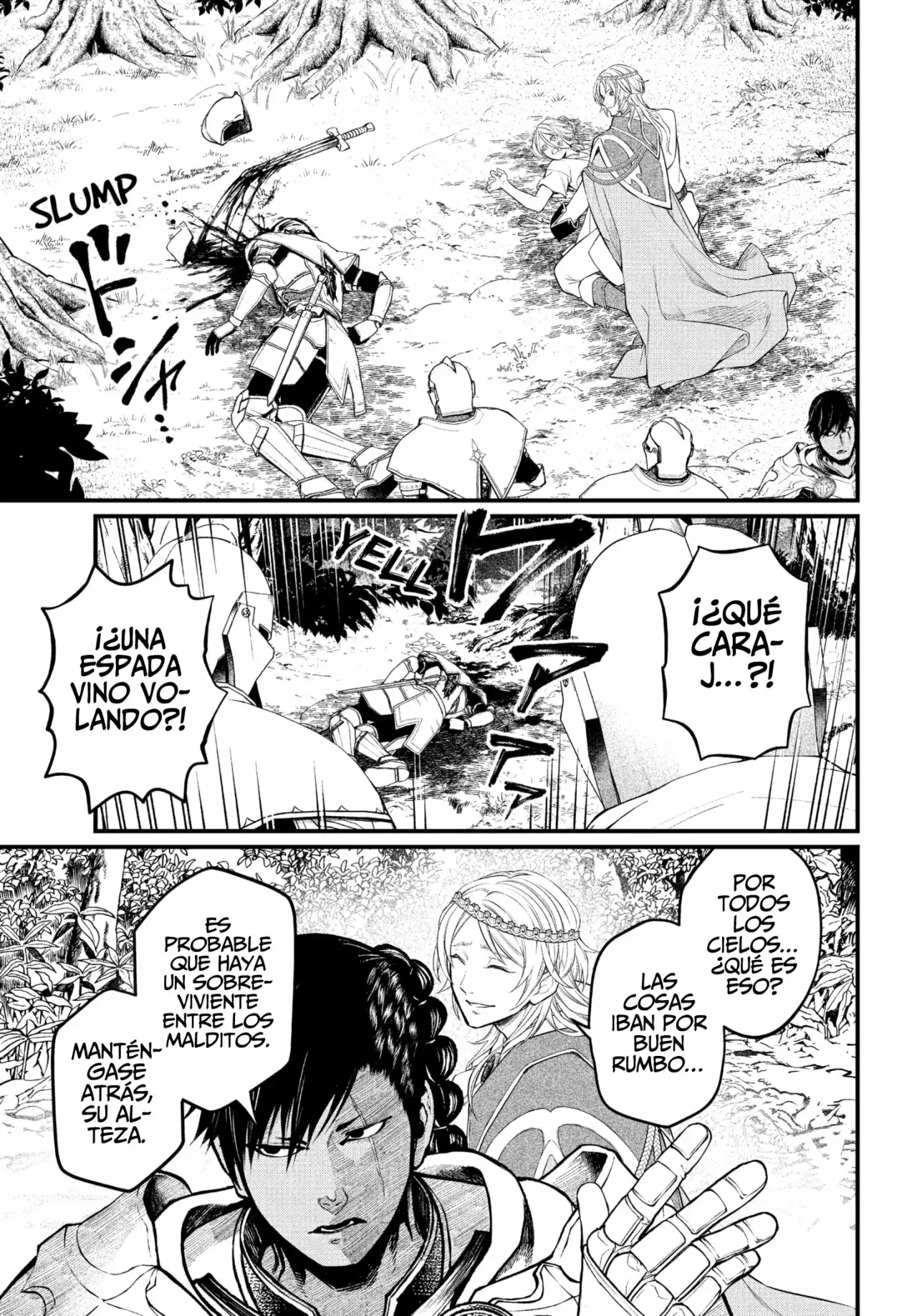 Märchen Crown Capitulo 3: El príncipe sobre su corcel blanco página 23