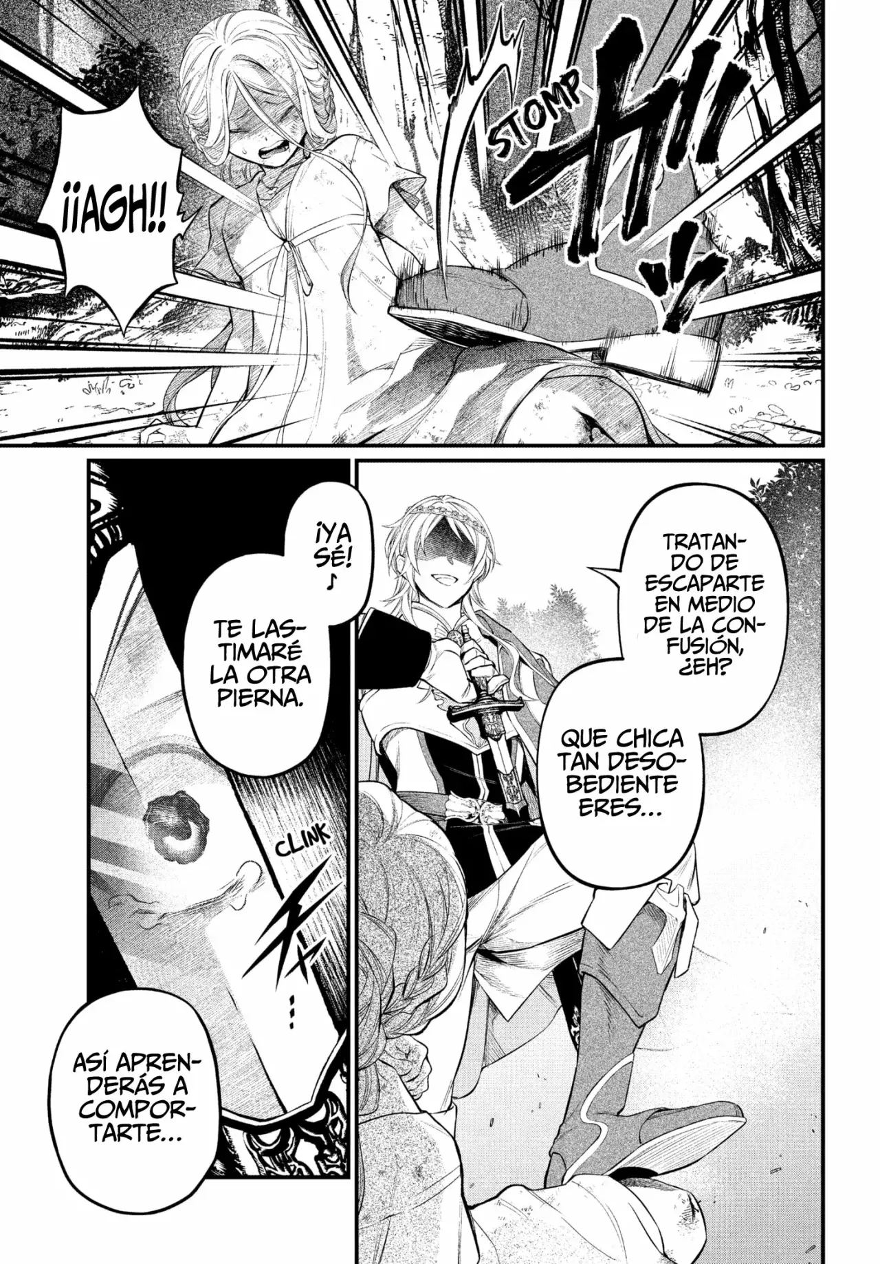 Märchen Crown Capitulo 3: El príncipe sobre su corcel blanco página 25