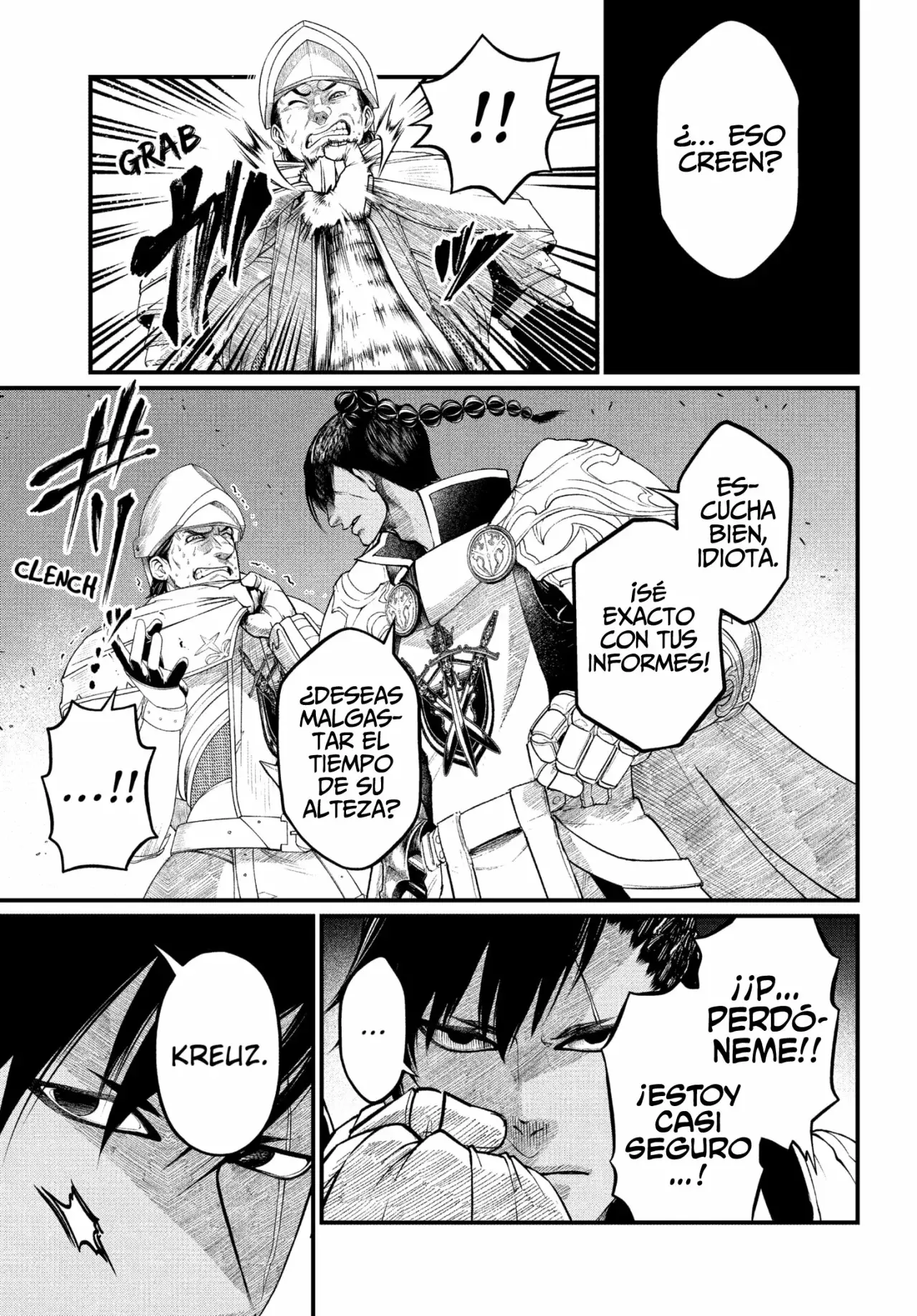 Märchen Crown Capitulo 3: El príncipe sobre su corcel blanco página 4