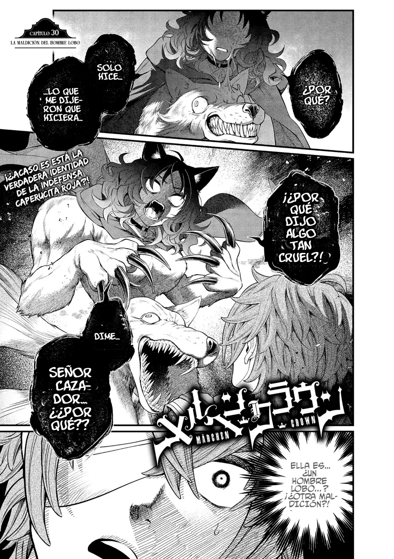 Märchen Crown Capitulo 30: La Maldición del Hombre Lobo página 2