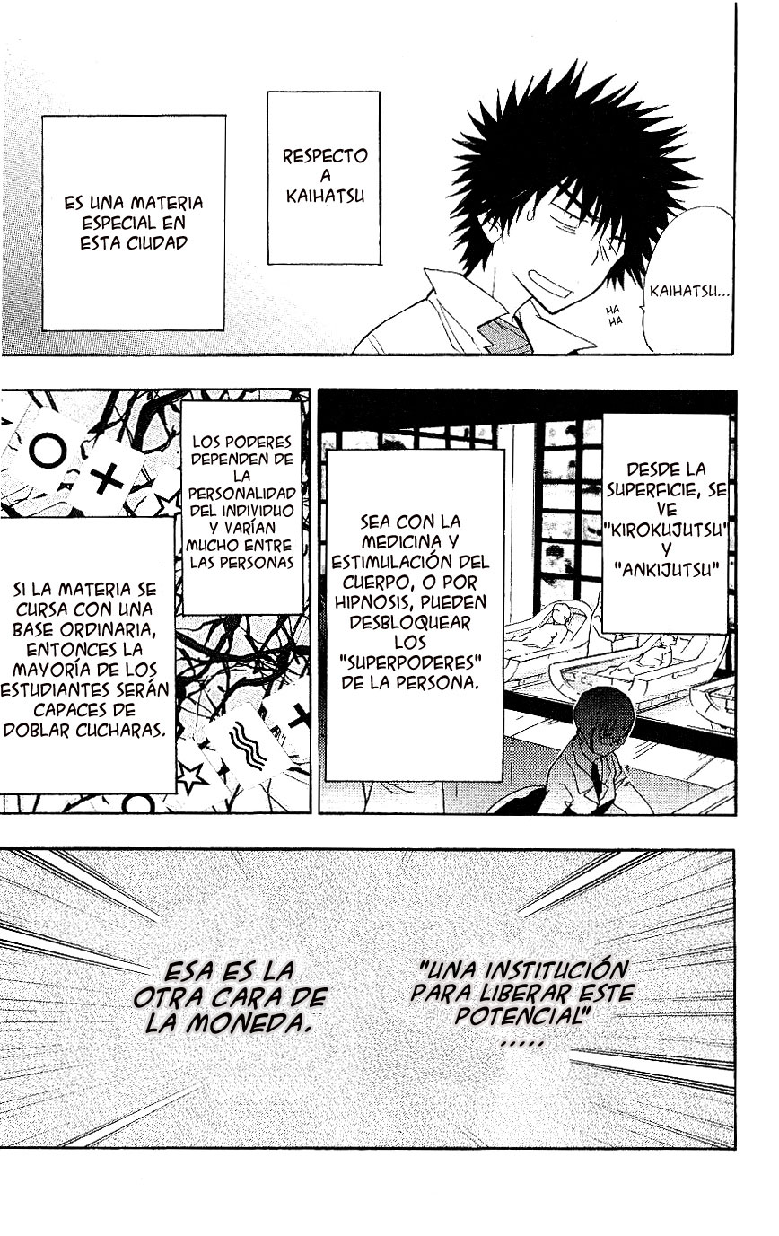 Toaru Majutsu no Index Capitulo 1: El chico del Imagine Breaker página 12
