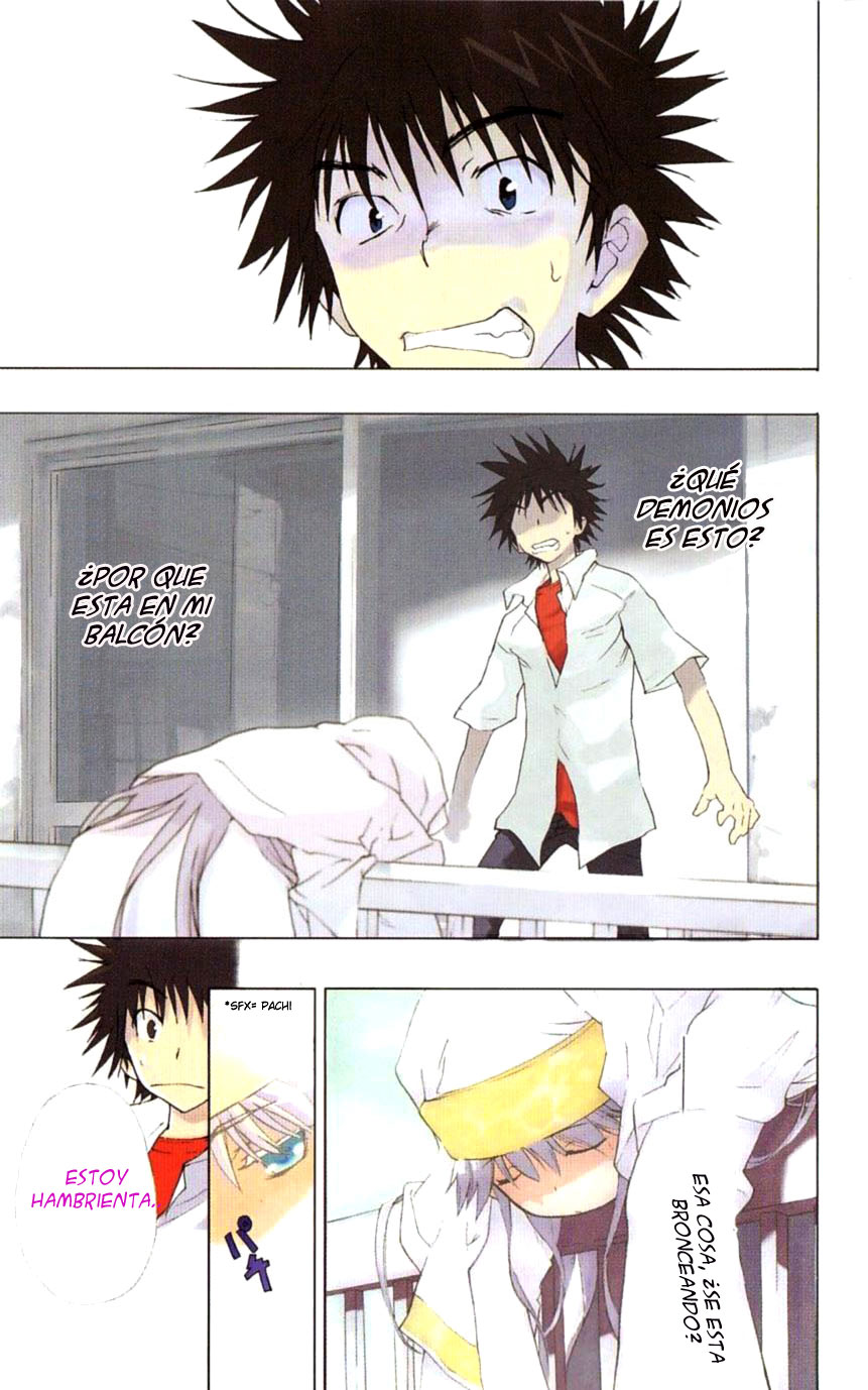 Toaru Majutsu no Index Capitulo 1: El chico del Imagine Breaker página 2