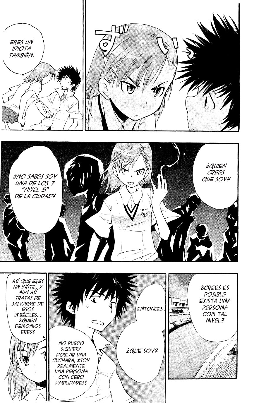 Toaru Majutsu no Index Capitulo 1: El chico del Imagine Breaker página 20