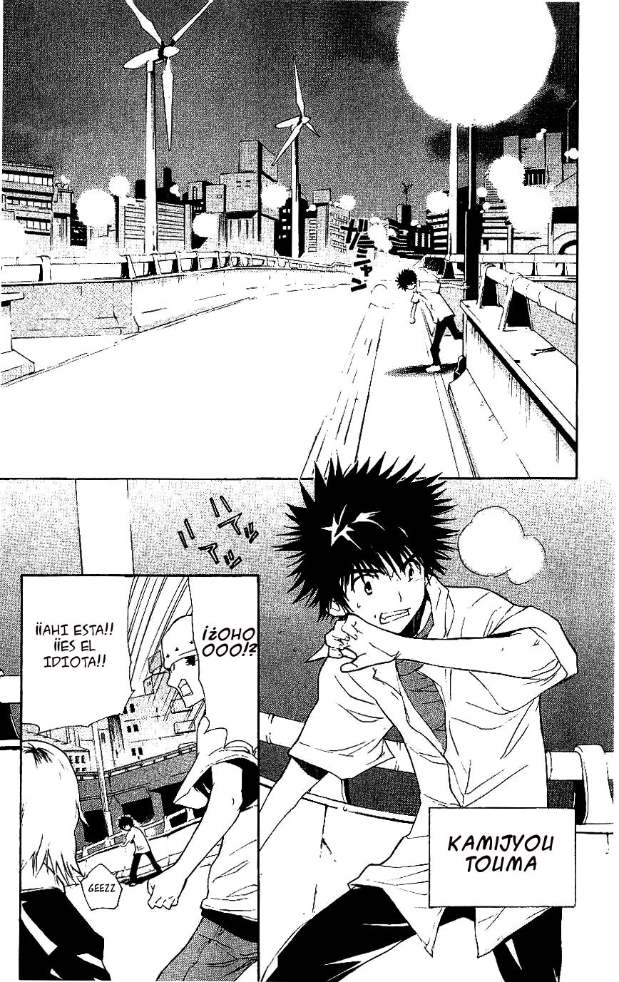 Toaru Majutsu no Index Capitulo 1: El chico del Imagine Breaker página 6