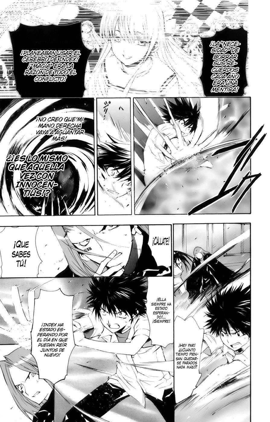 Toaru Majutsu no Index Capitulo 10: El fin del Indice de los Libros Prohibidos página 11