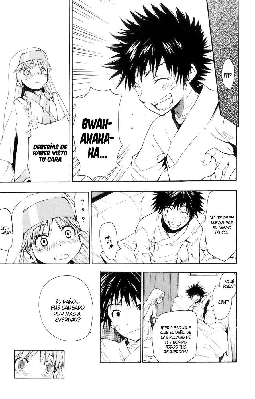 Toaru Majutsu no Index Capitulo 10: El fin del Indice de los Libros Prohibidos página 34