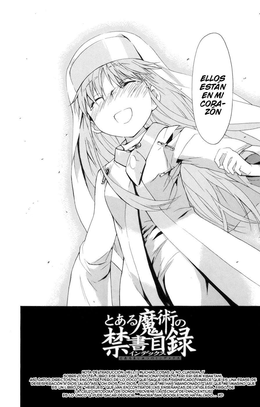 Toaru Majutsu no Index Capitulo 10: El fin del Indice de los Libros Prohibidos página 39