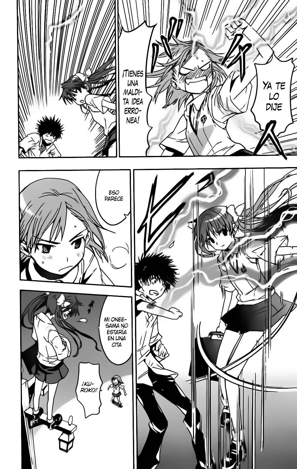 Toaru Majutsu no Index Capitulo 11: Misaka Mikoto página 40