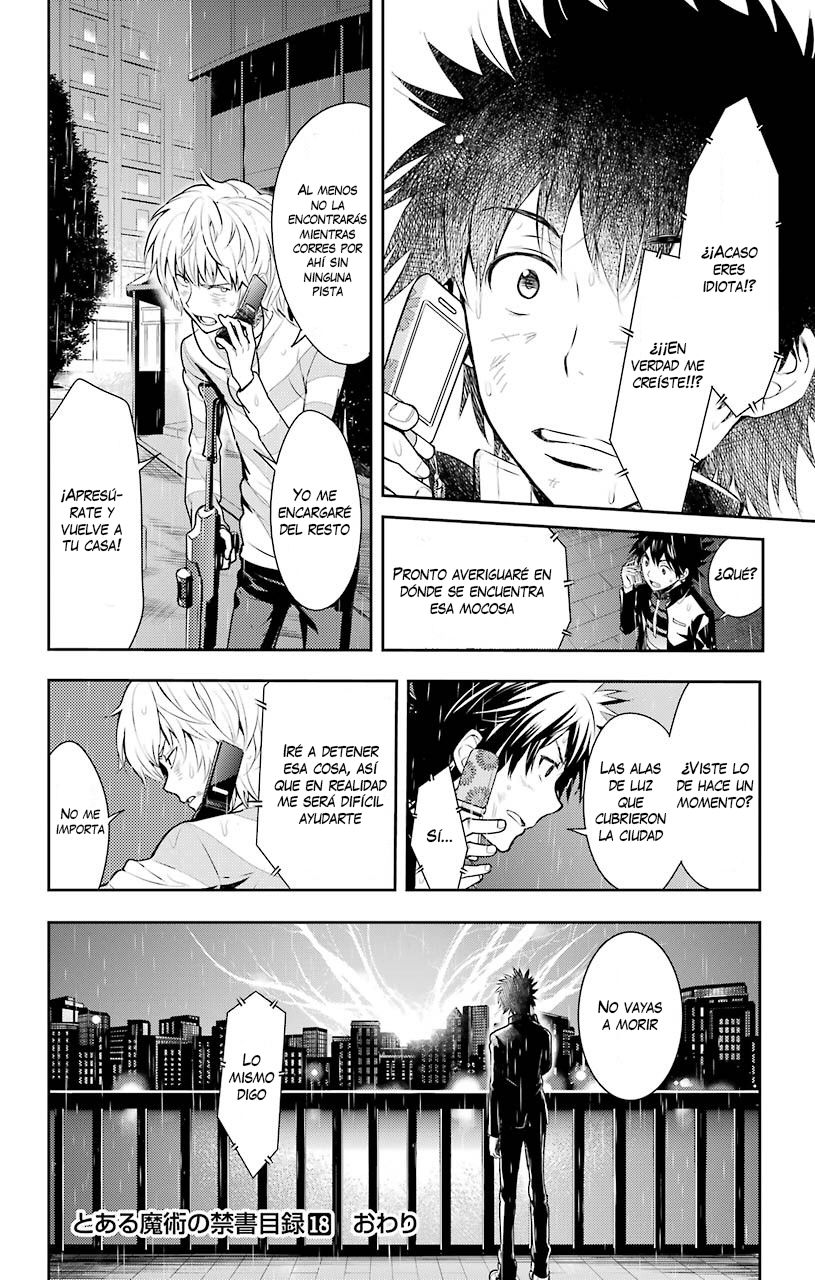 Toaru Majutsu no Index Capitulo 110: Manifestación página 17