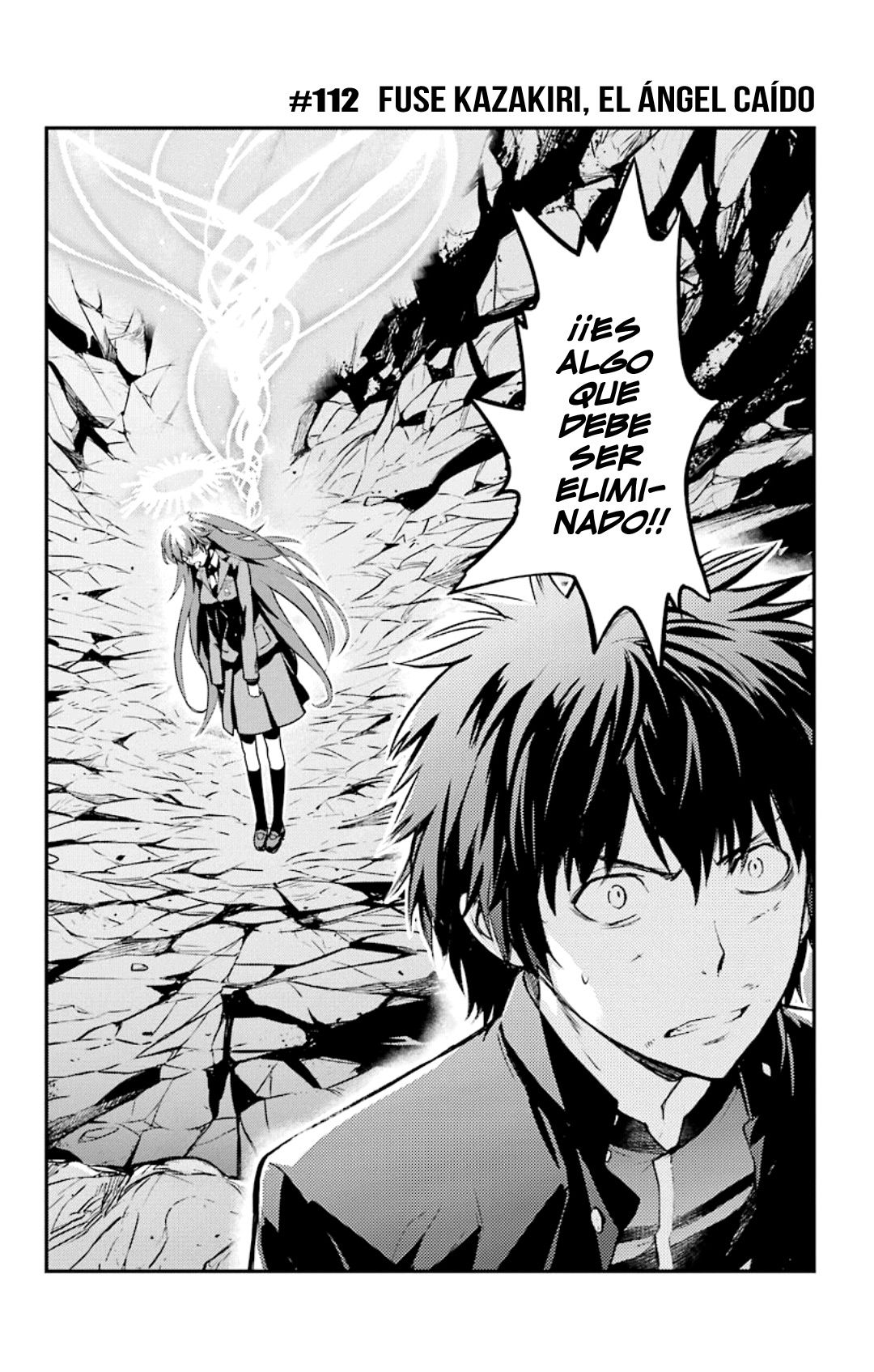 Toaru Majutsu no Index Capitulo 112: Fuse Kazakiri, El Ángel Caído página 2