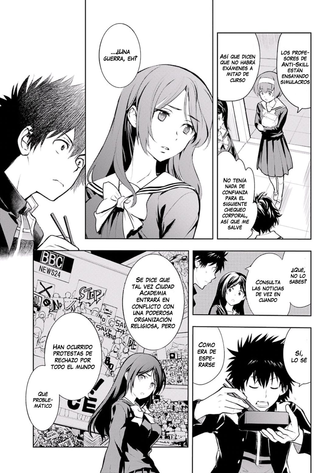 Toaru Majutsu no Index Capitulo 116: Antes del Inicio de la Guerra página 18