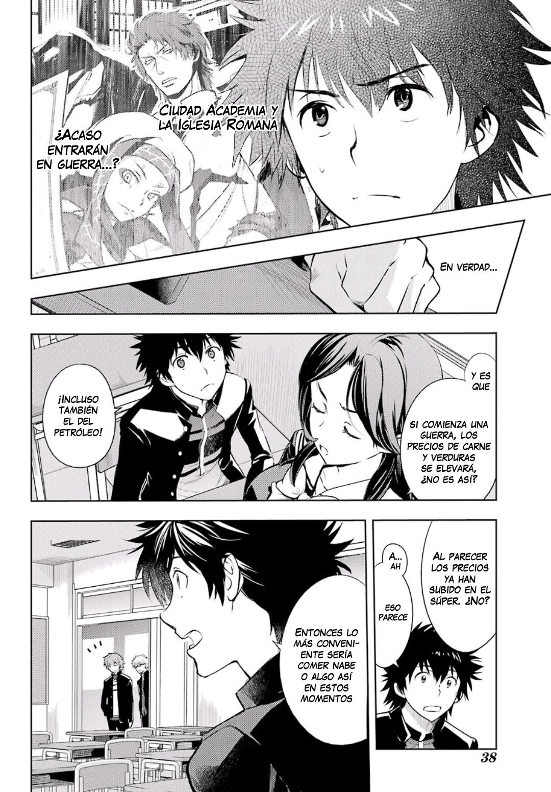 Toaru Majutsu no Index Capitulo 116: Antes del Inicio de la Guerra página 19