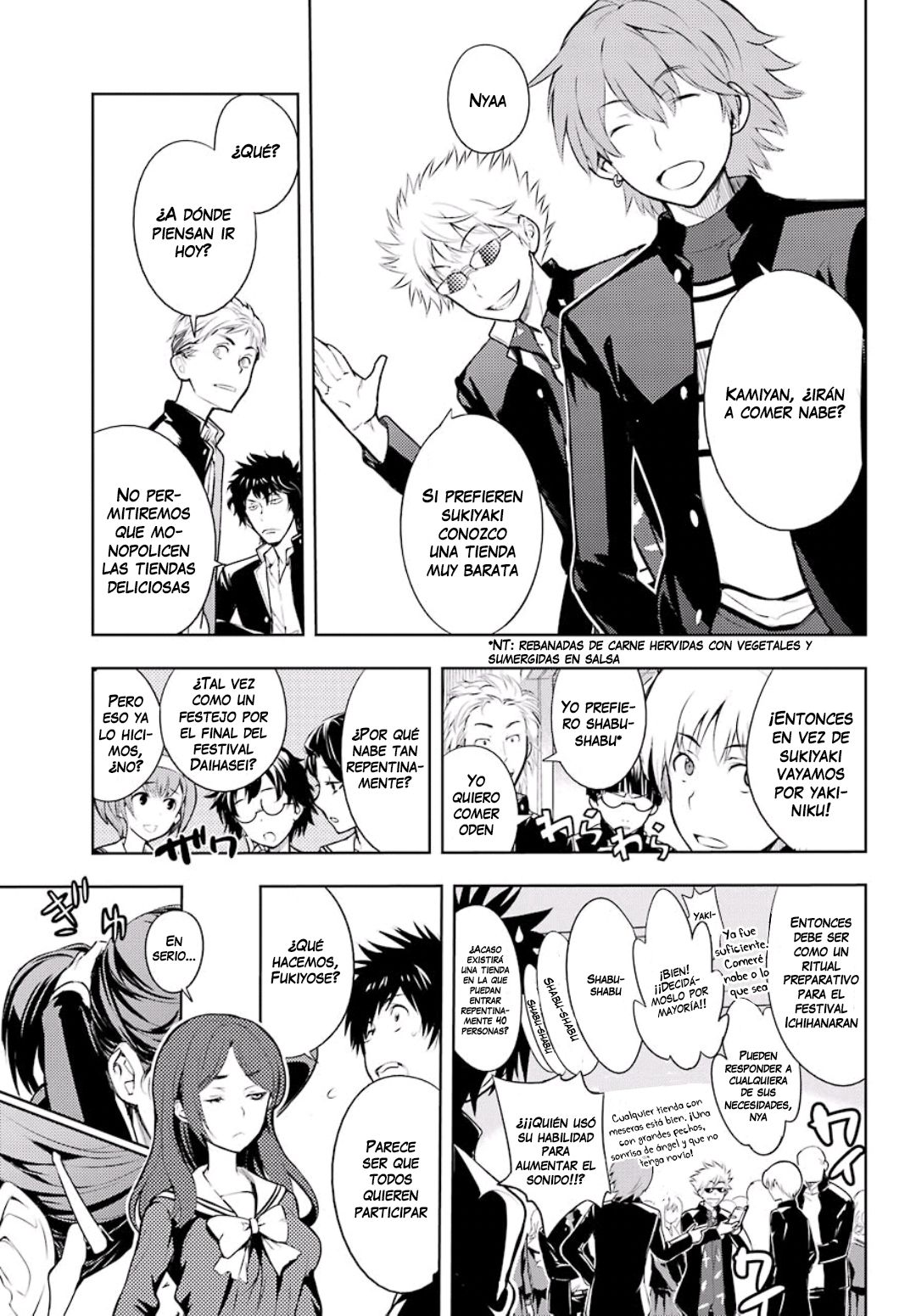 Toaru Majutsu no Index Capitulo 116: Antes del Inicio de la Guerra página 20