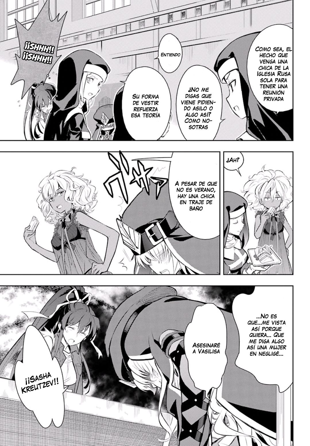 Toaru Majutsu no Index Capitulo 119: El Dormitorio de Mujeres de la Iglesia Anglicana página 19