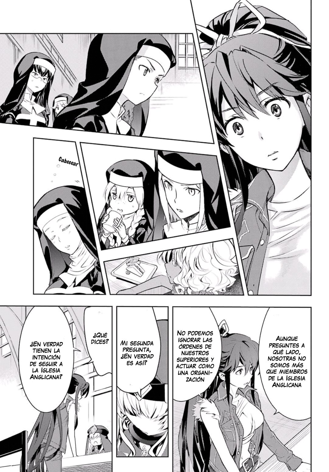 Toaru Majutsu no Index Capitulo 119: El Dormitorio de Mujeres de la Iglesia Anglicana página 21