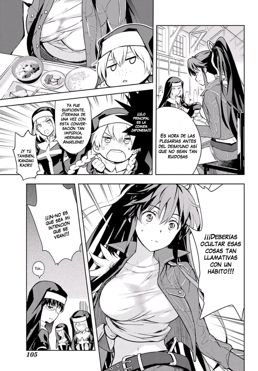 Toaru Majutsu no Index Capitulo 119: El Dormitorio de Mujeres de la Iglesia Anglicana página 7