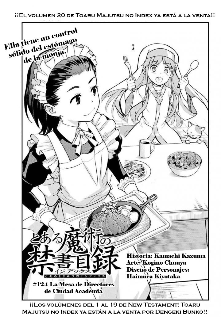 Toaru Majutsu no Index Capitulo 124: La Mesa de Directores de Ciudad Academia página 3