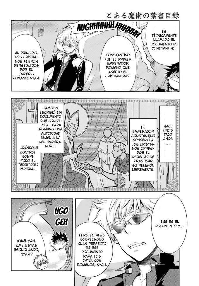 Toaru Majutsu no Index Capitulo 125: Aviñón 1 página 4