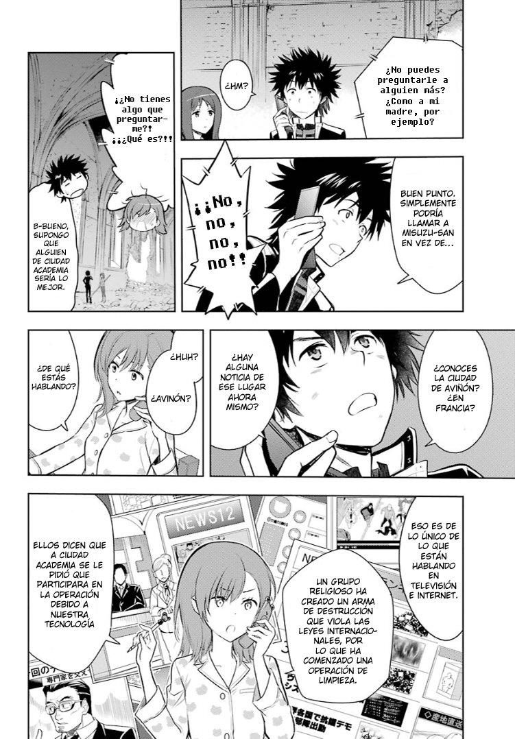Toaru Majutsu no Index Capitulo 129: Aviñón, Operación de Limpieza página 14