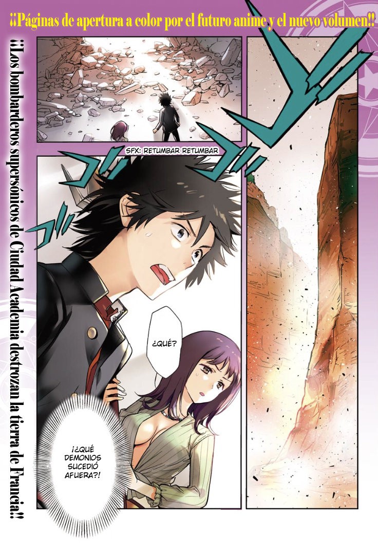 Toaru Majutsu no Index Capitulo 131: Aviñón, Operación de Limpieza 3 página 3