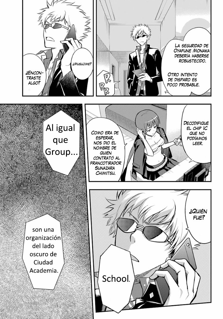 Toaru Majutsu no Index Capitulo 134: La Plaza Frente al Salón de Conciertos del Distrito 7 página 17