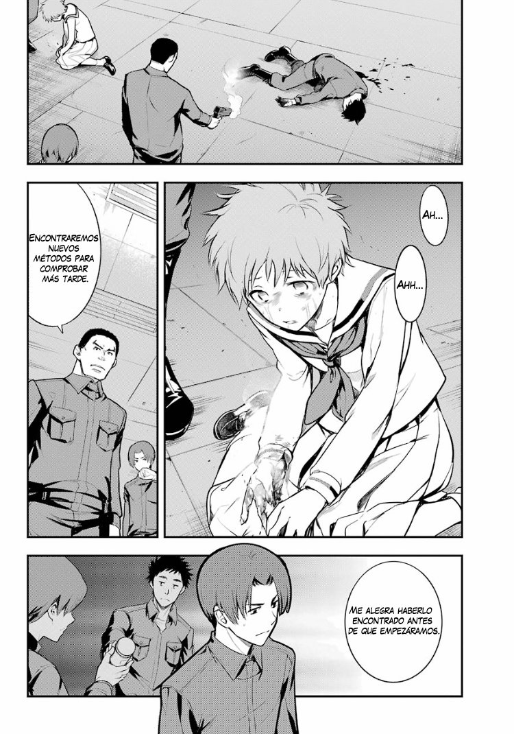 Toaru Majutsu no Index Capitulo 134: La Plaza Frente al Salón de Conciertos del Distrito 7 página 32