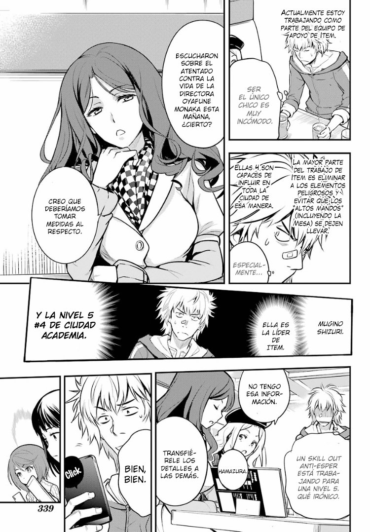 Toaru Majutsu no Index Capitulo 135: Laboratorio de Partículas del Distrito 18 – Item página 5