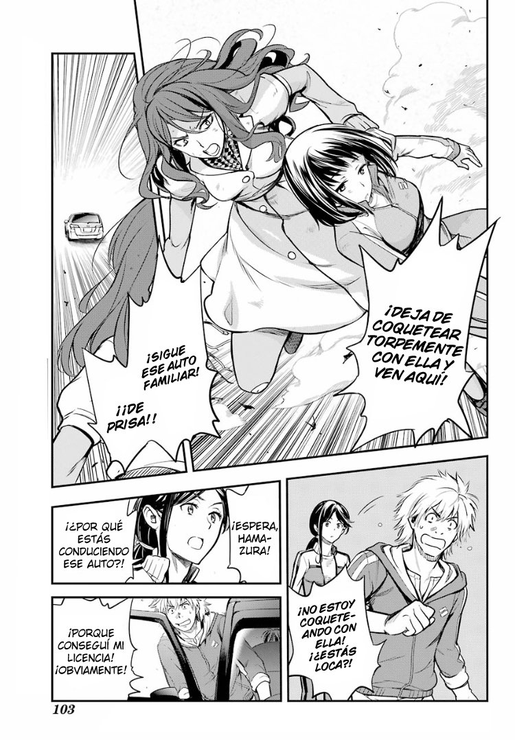 Toaru Majutsu no Index Capitulo 136: Laboratorio de Ingeniería de Partículas del Distrito 18 – School página 13