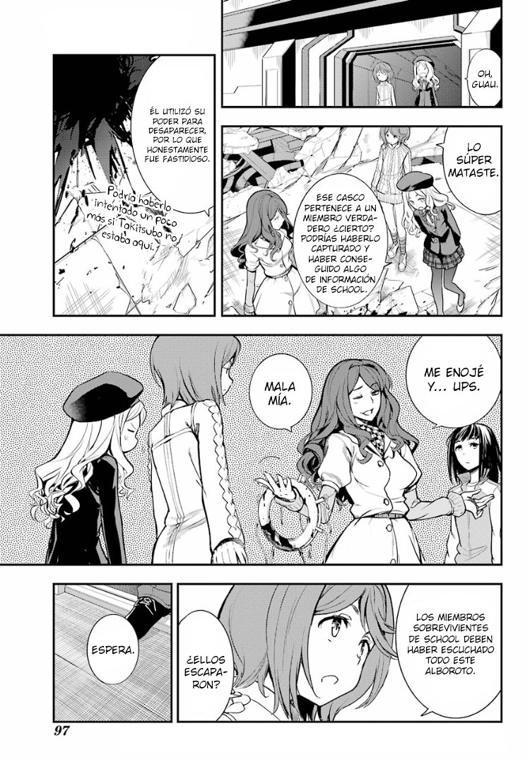 Toaru Majutsu no Index Capitulo 136: Laboratorio de Ingeniería de Partículas del Distrito 18 – School página 7