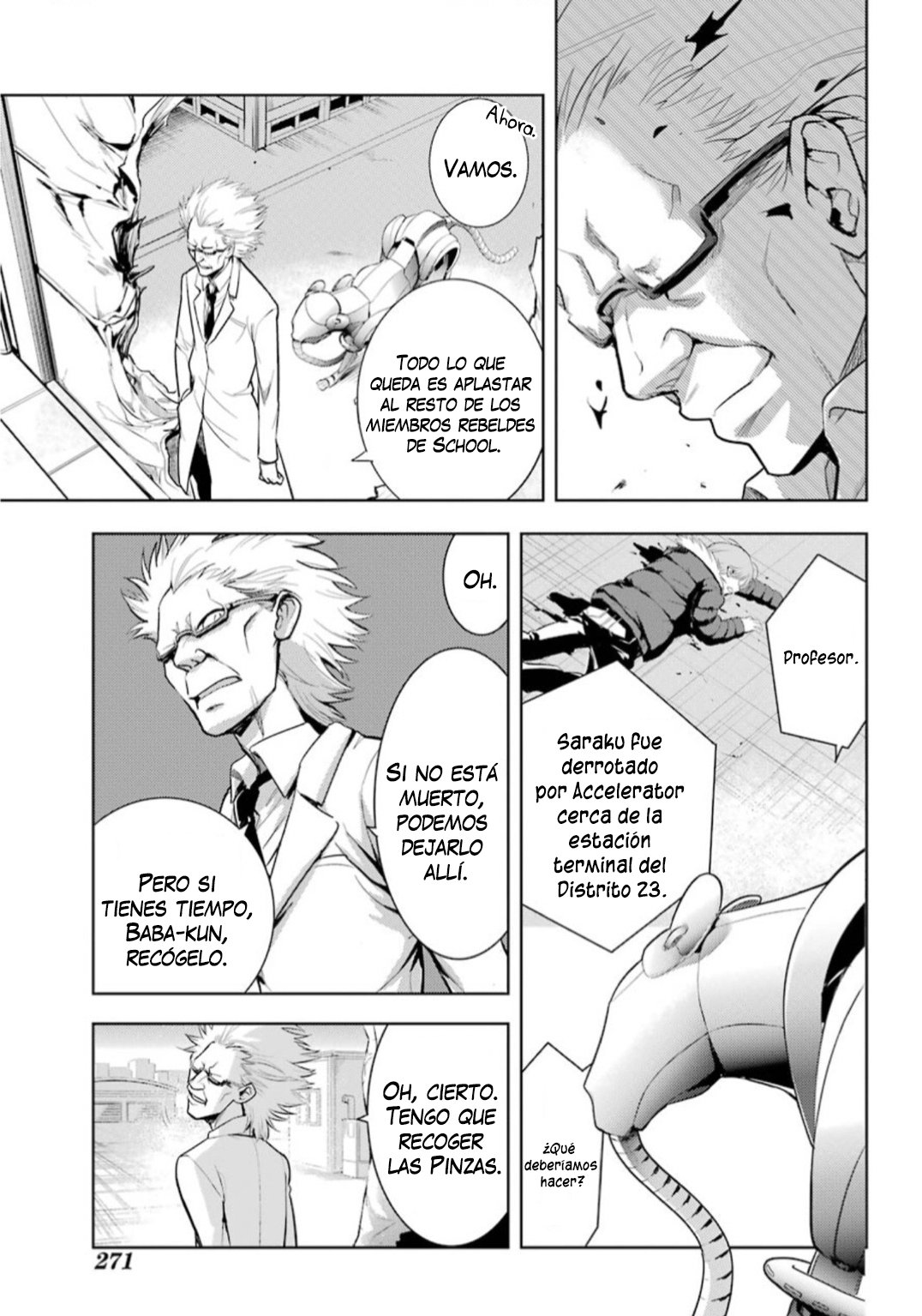 Toaru Majutsu no Index Capitulo 138: Almacén Frigorífico del Distrito 4 página 19