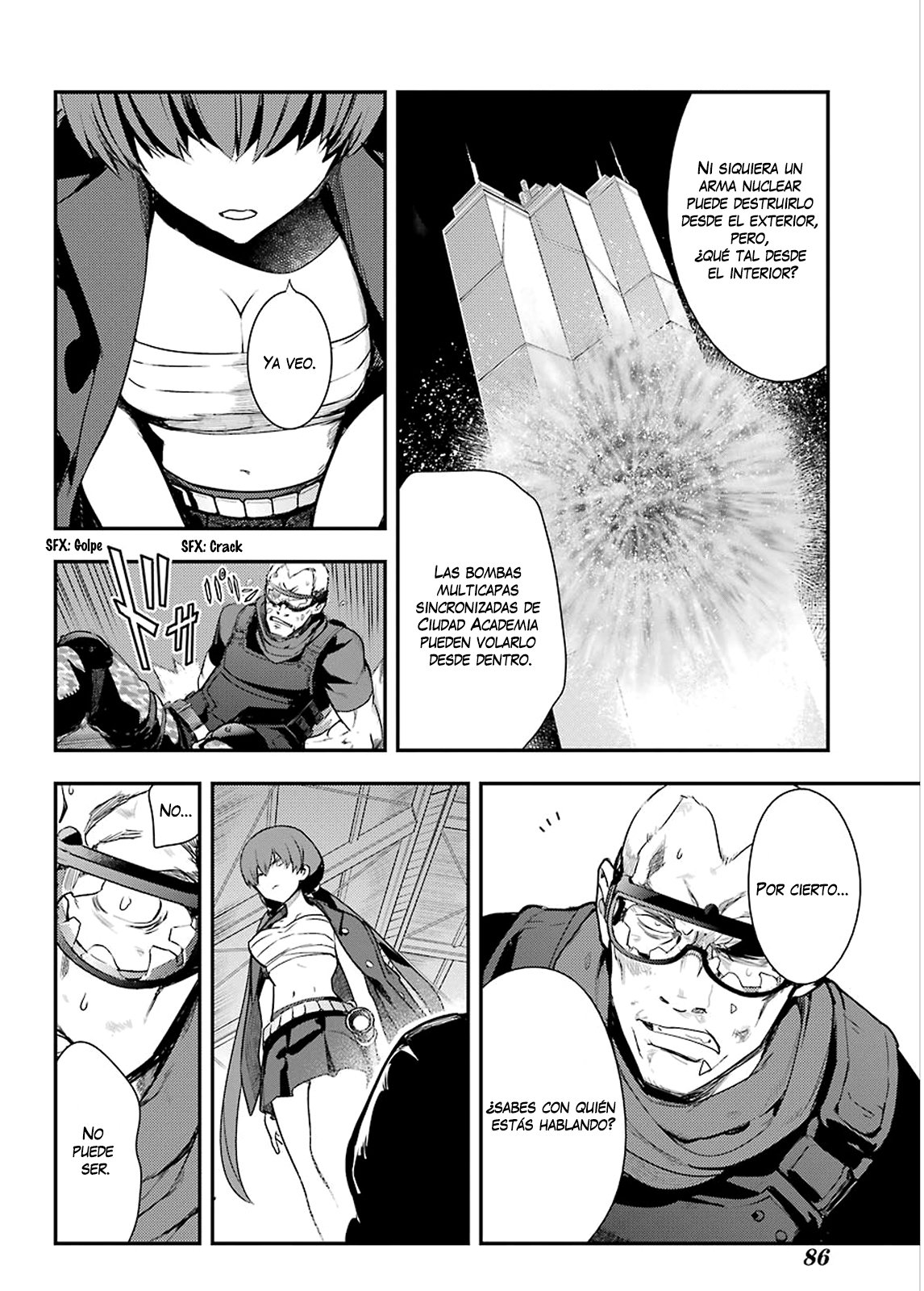 Toaru Majutsu no Index Capitulo 139: Zona de Almacenes del Distrito 11 página 22