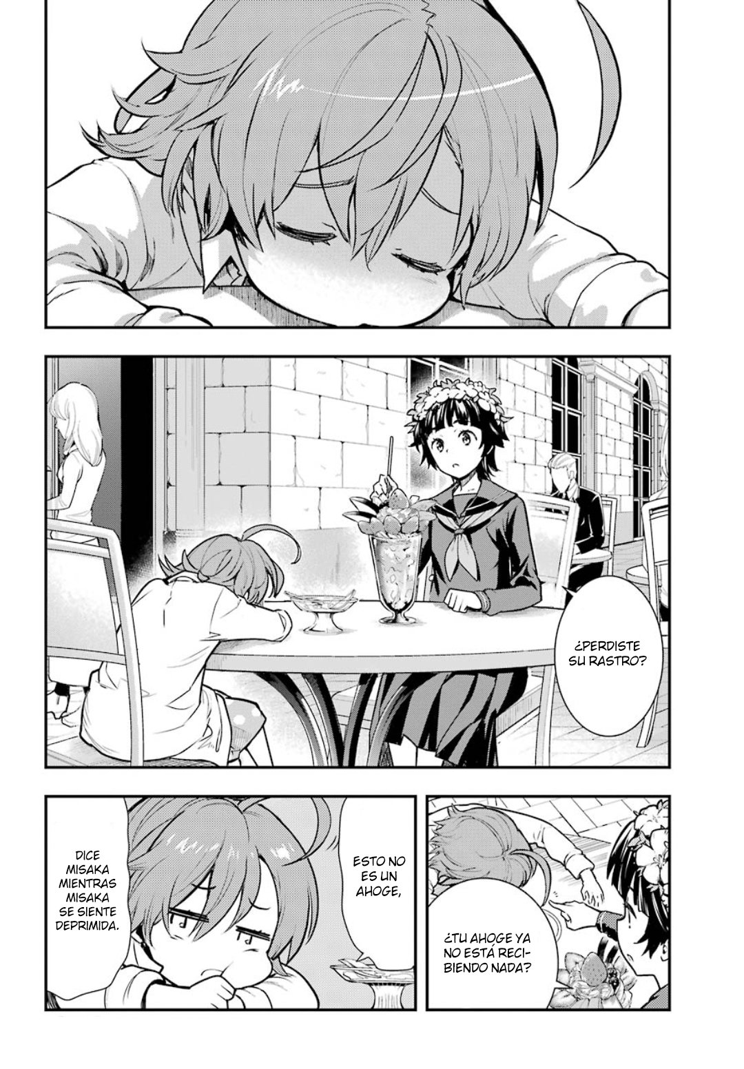Toaru Majutsu no Index Capitulo 147: Café al Aire Libre del Distrito 7 página 4