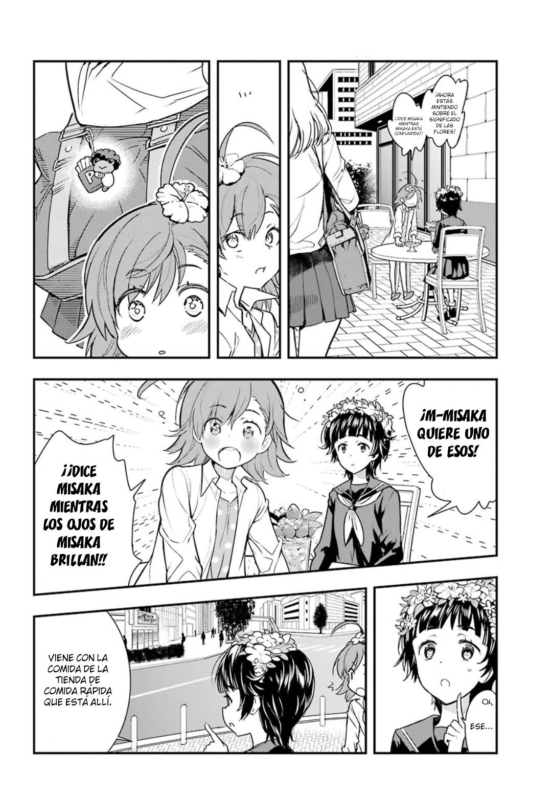 Toaru Majutsu no Index Capitulo 147: Café al Aire Libre del Distrito 7 página 6