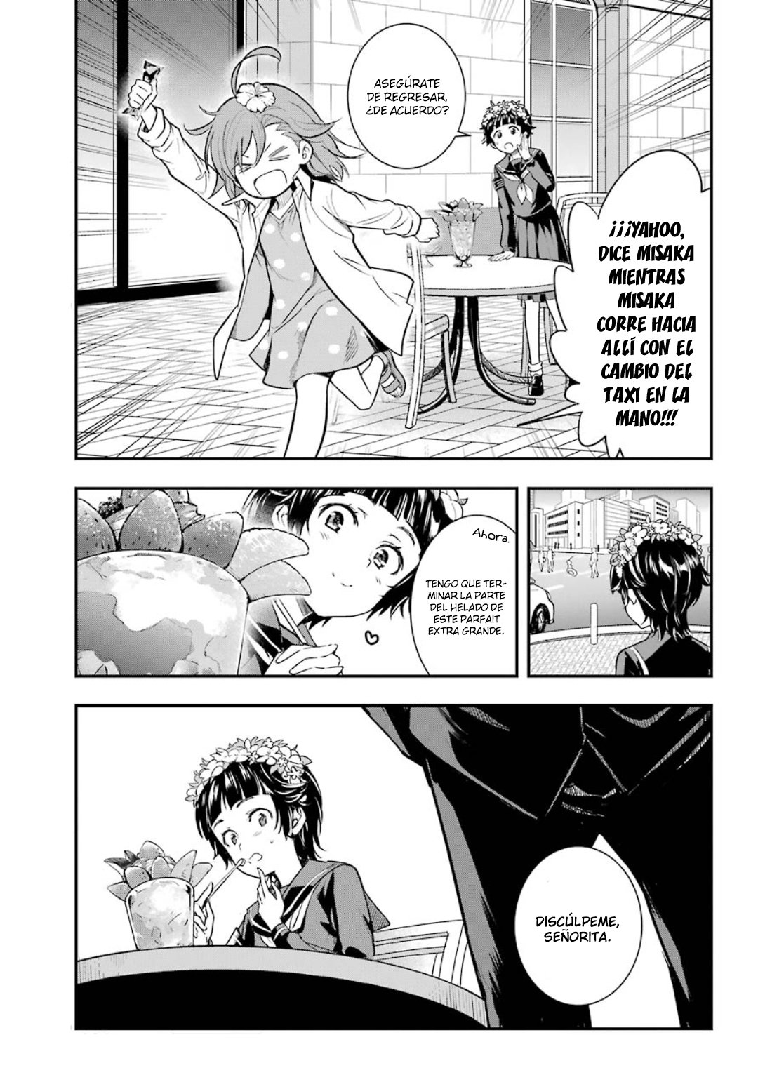 Toaru Majutsu no Index Capitulo 147: Café al Aire Libre del Distrito 7 página 7