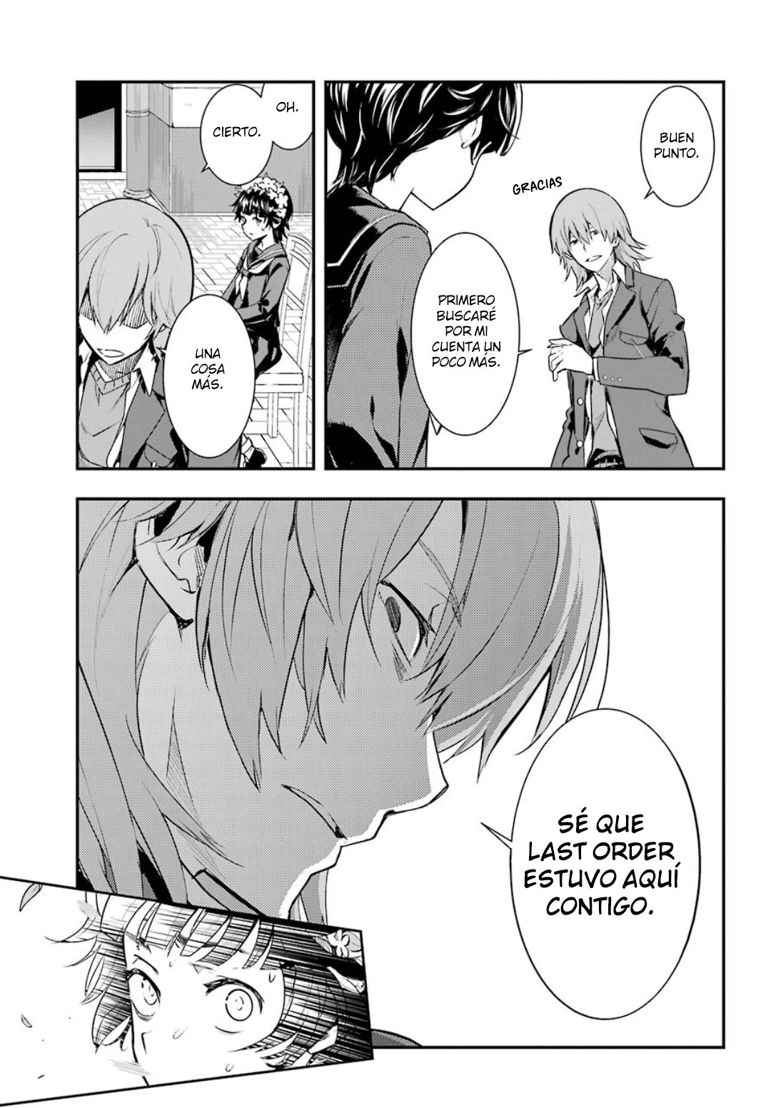 Toaru Majutsu no Index Capitulo 147: Café al Aire Libre del Distrito 7 página 9