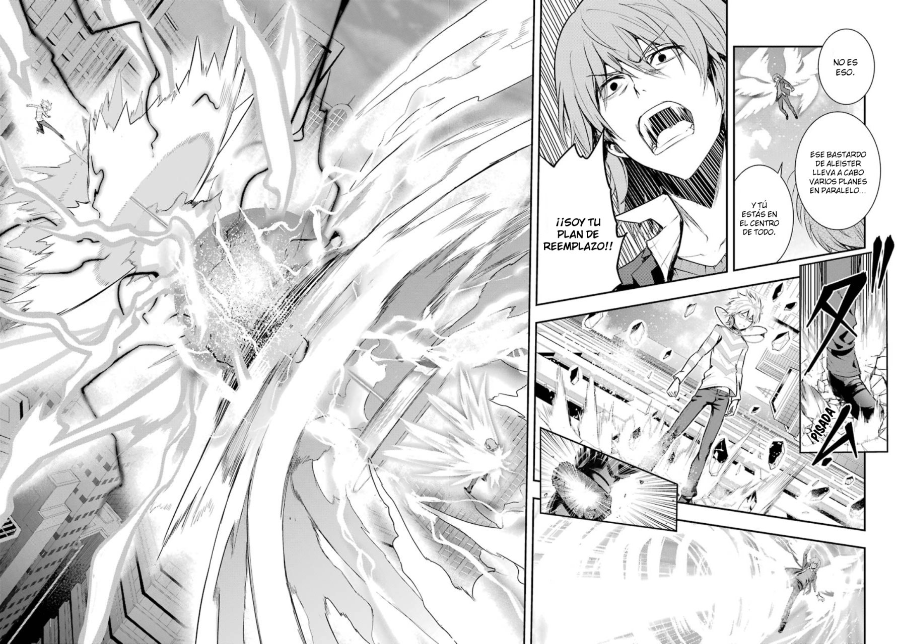 Toaru Majutsu no Index Capitulo 148: Lucha en la Peatonal del Distrito 7 página 14