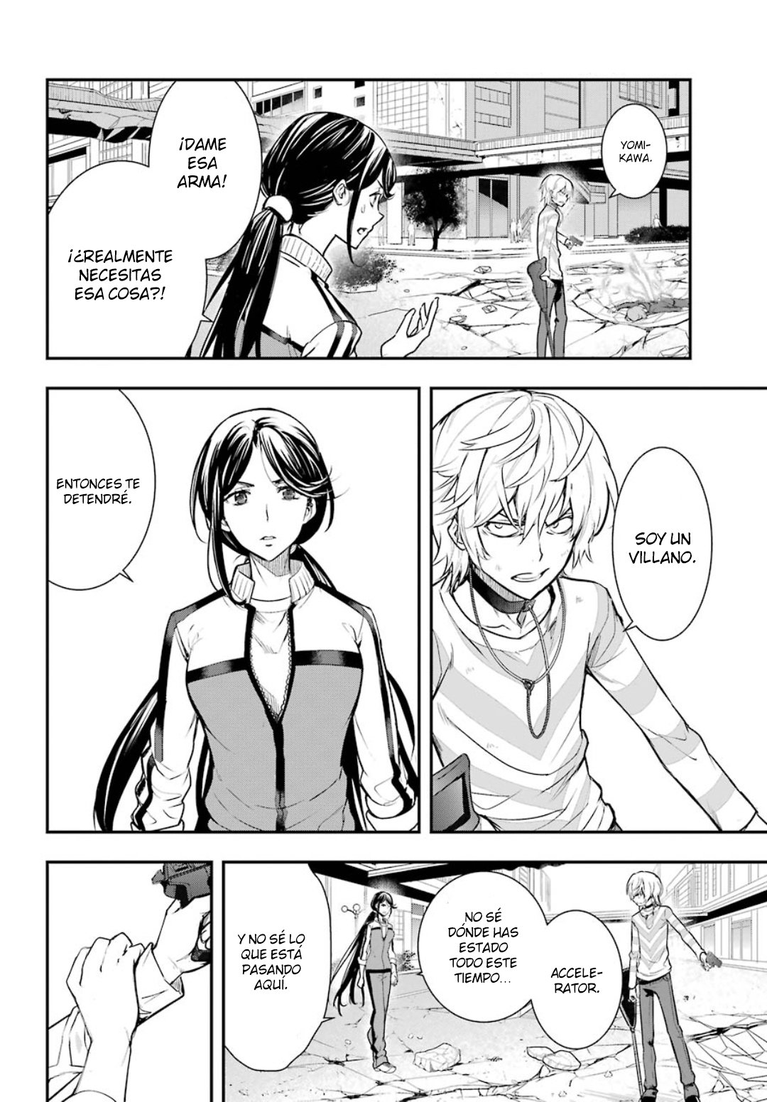 Toaru Majutsu no Index Capitulo 148: Lucha en la Peatonal del Distrito 7 página 26