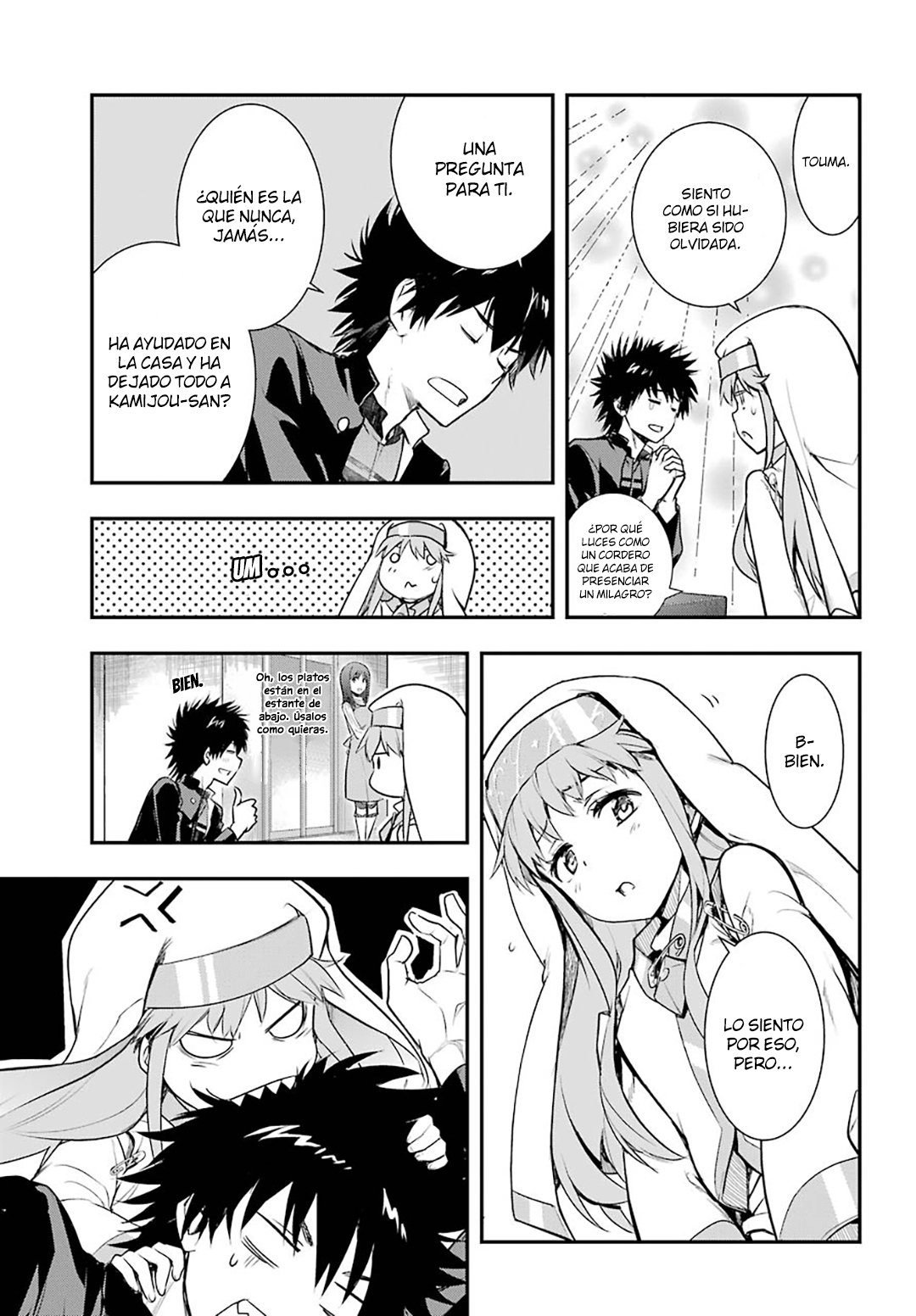 Toaru Majutsu no Index Capitulo 151: La Guardaespaldas Amakusa que Vive en su Casa página 18