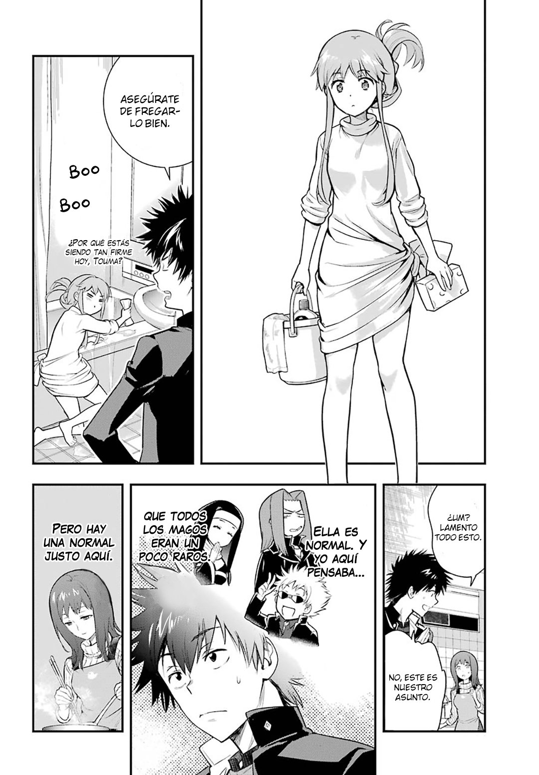 Toaru Majutsu no Index Capitulo 151: La Guardaespaldas Amakusa que Vive en su Casa página 21