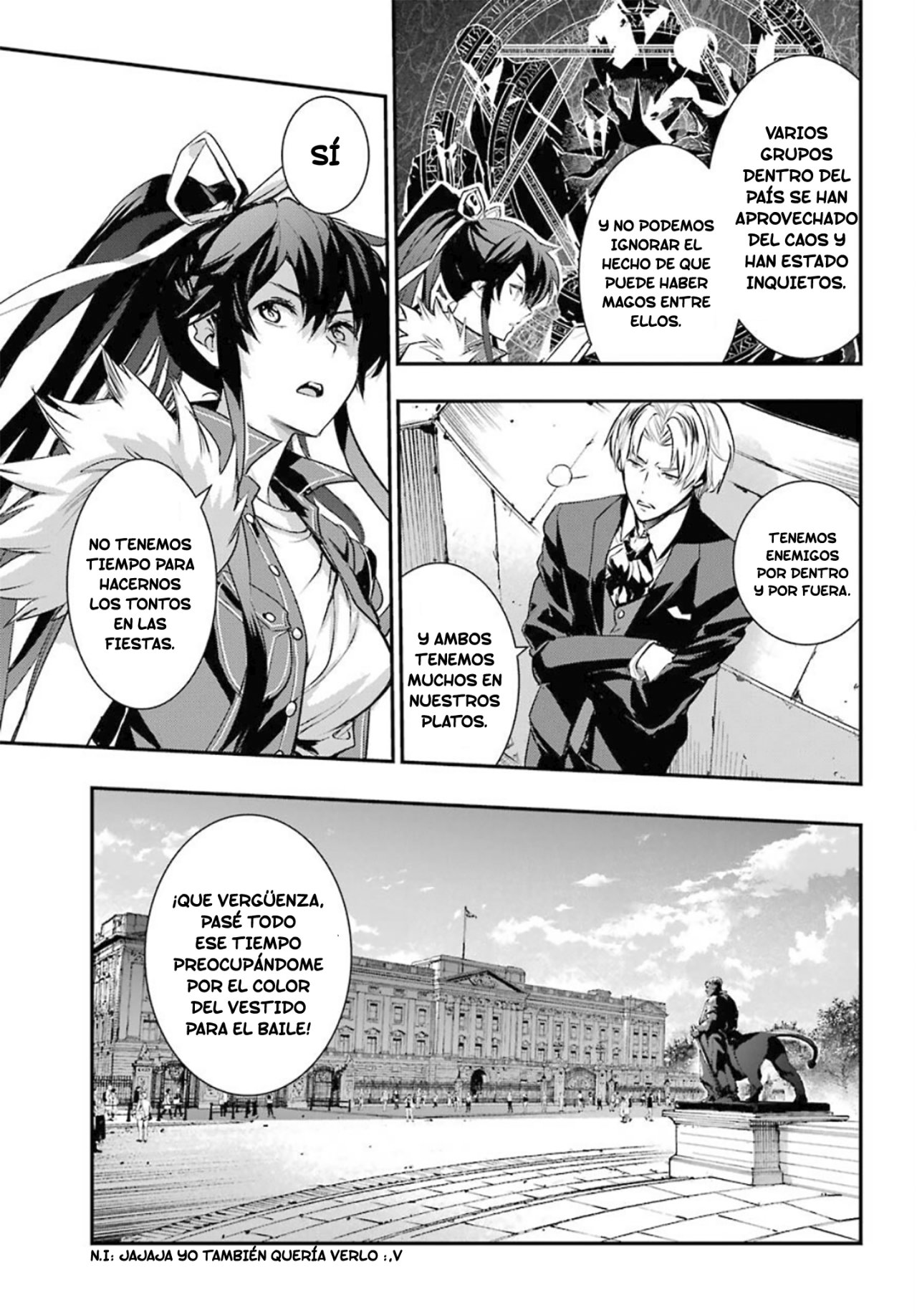 Toaru Majutsu no Index Capitulo 165: Vuelo directo al Reino Magico página 9