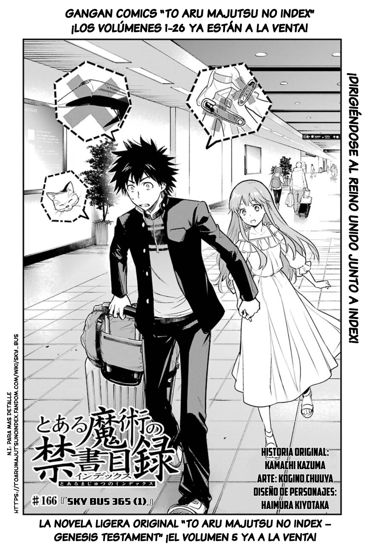 Toaru Majutsu no Index Capitulo 166: Sky Bus 365 Parte 1 página 4