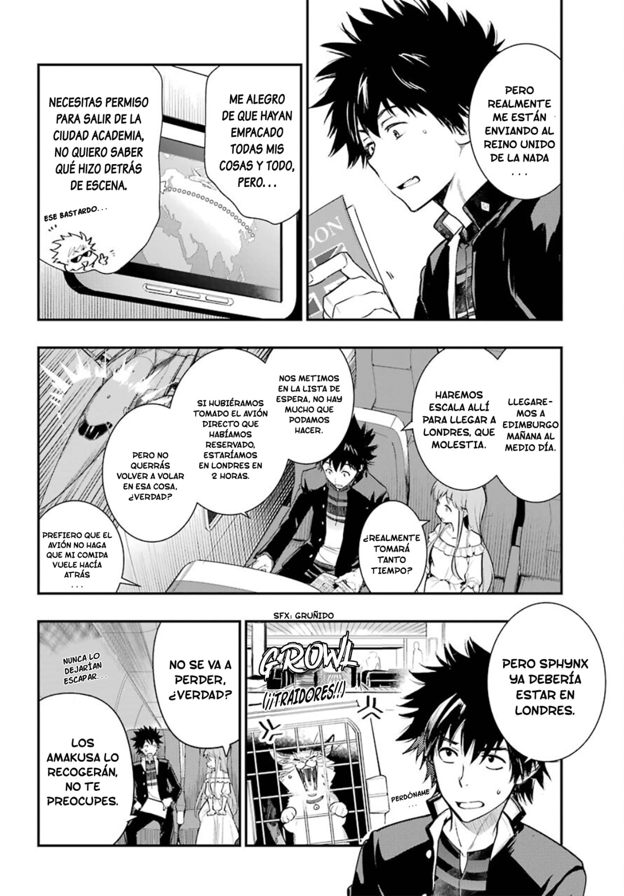 Toaru Majutsu no Index Capitulo 166: Sky Bus 365 Parte 1 página 6