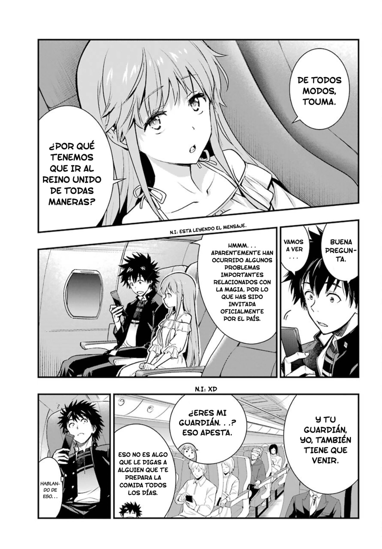 Toaru Majutsu no Index Capitulo 166: Sky Bus 365 Parte 1 página 7