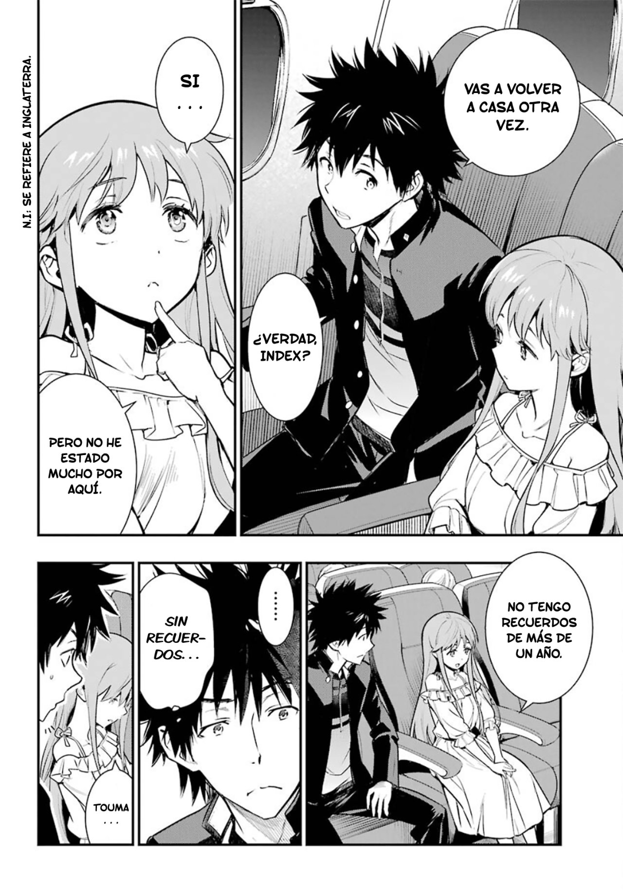Toaru Majutsu no Index Capitulo 166: Sky Bus 365 Parte 1 página 8