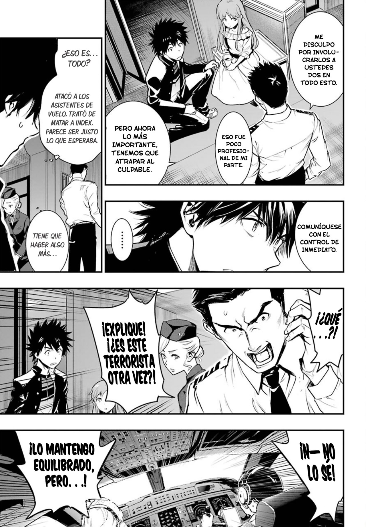 Toaru Majutsu no Index Capitulo 167: Sky Bus 365 Parte 2 página 15